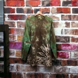 Candyes Handmade 100% Cotton Tie Dye Tee - Large